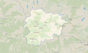 Andorra topographic map