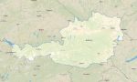 Austria topographic map