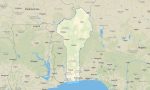 Benin Garmin topographic map