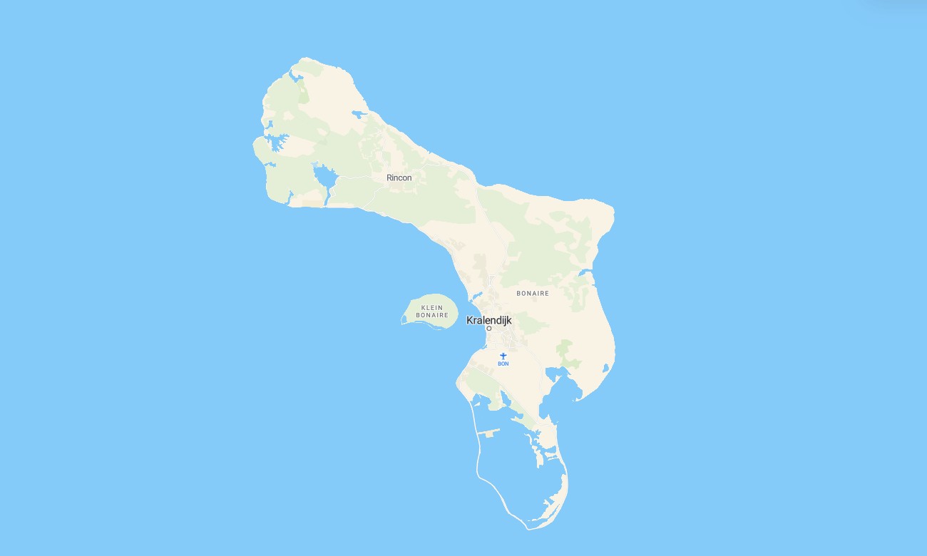 caribbean netherlands Caribbean Netherlands Garmin topographic map - Image 1