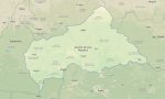 Central African Republic Garmin topographic map