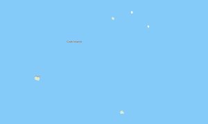 Cook Islands Garmin topographic map