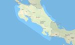 Costa Rica Garmin topographic map