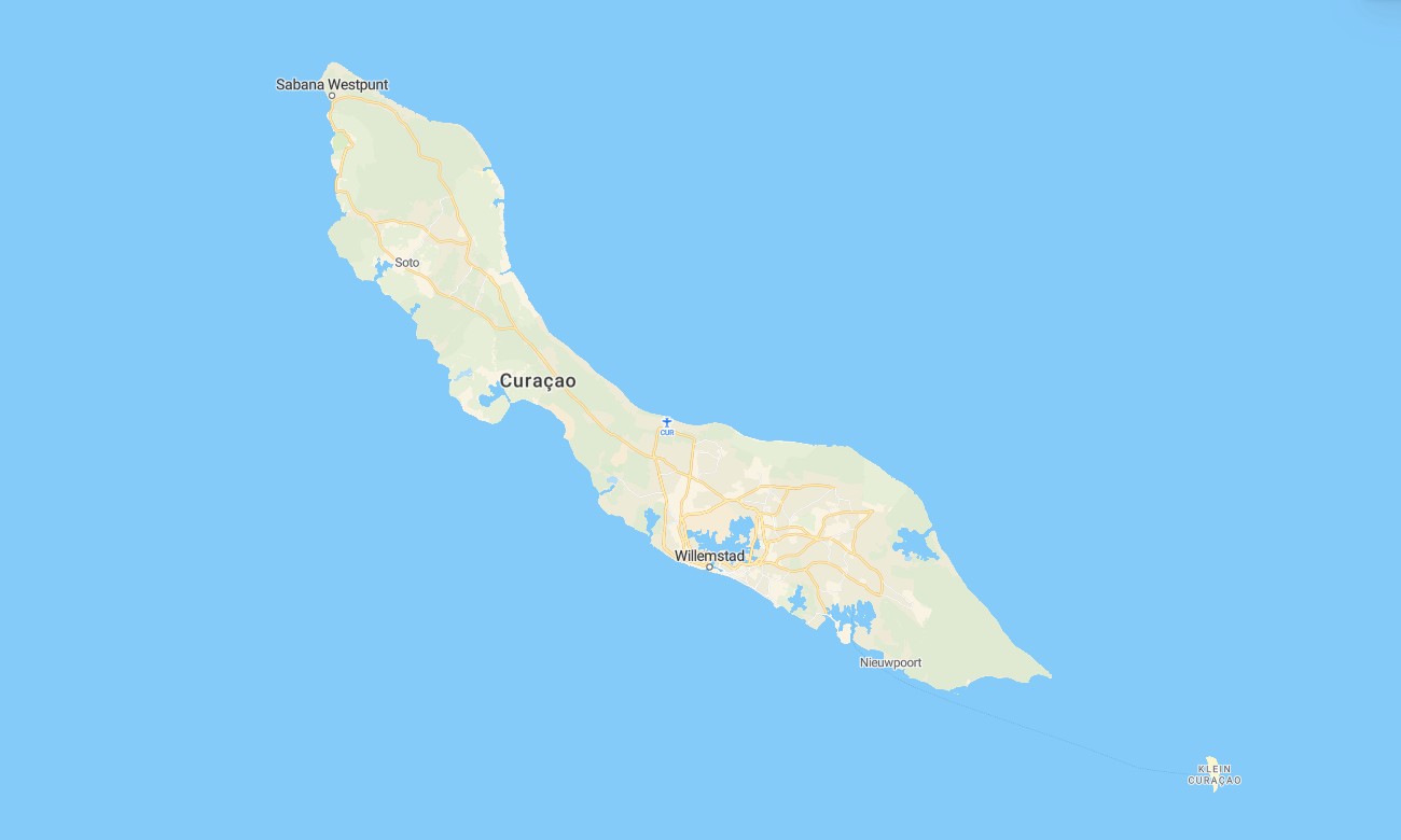 curacao Curacao Garmin topographic map - Image 1