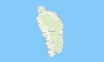 Dominica Garmin topographic map