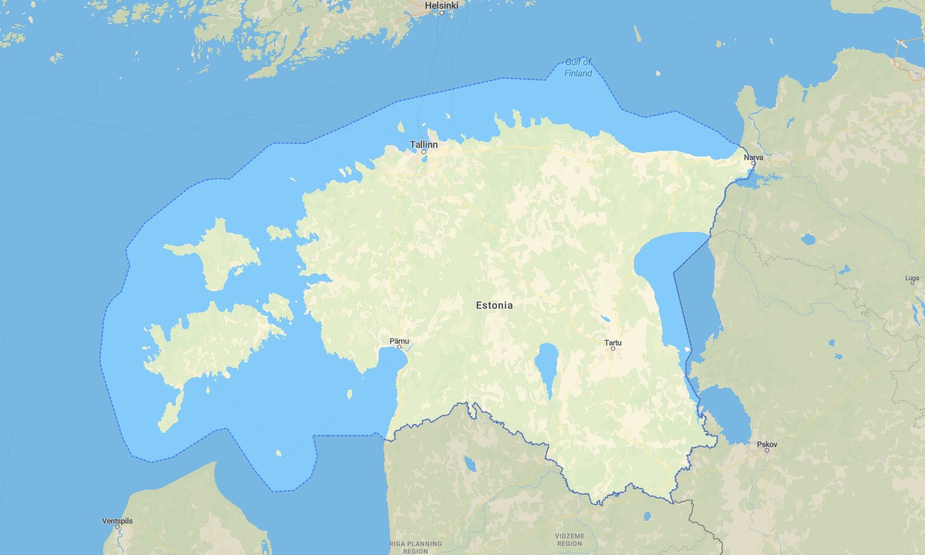 estonia Estonia Garmin topographic map - Image 1