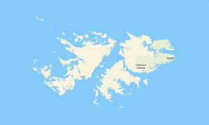 Falkland Islands Garmin topographic map