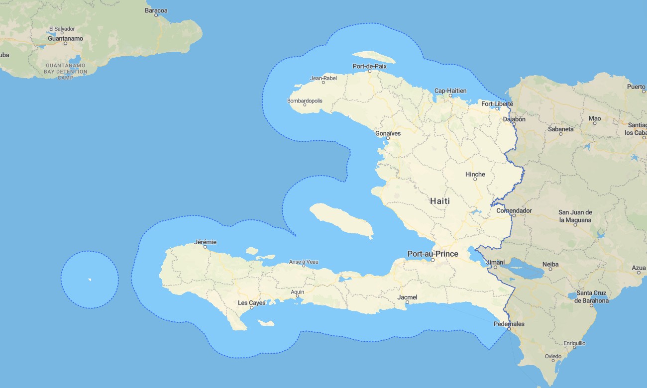 haiti Haiti Garmin topographic map - Image 1