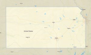 Kansas Garmin topographic map