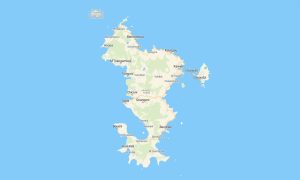 Mayotte Garmin topographic map