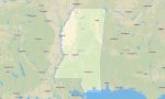 Mississippi Garmin topographic map
