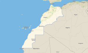 Morocco (with Western Sahara) Garmin topographic map