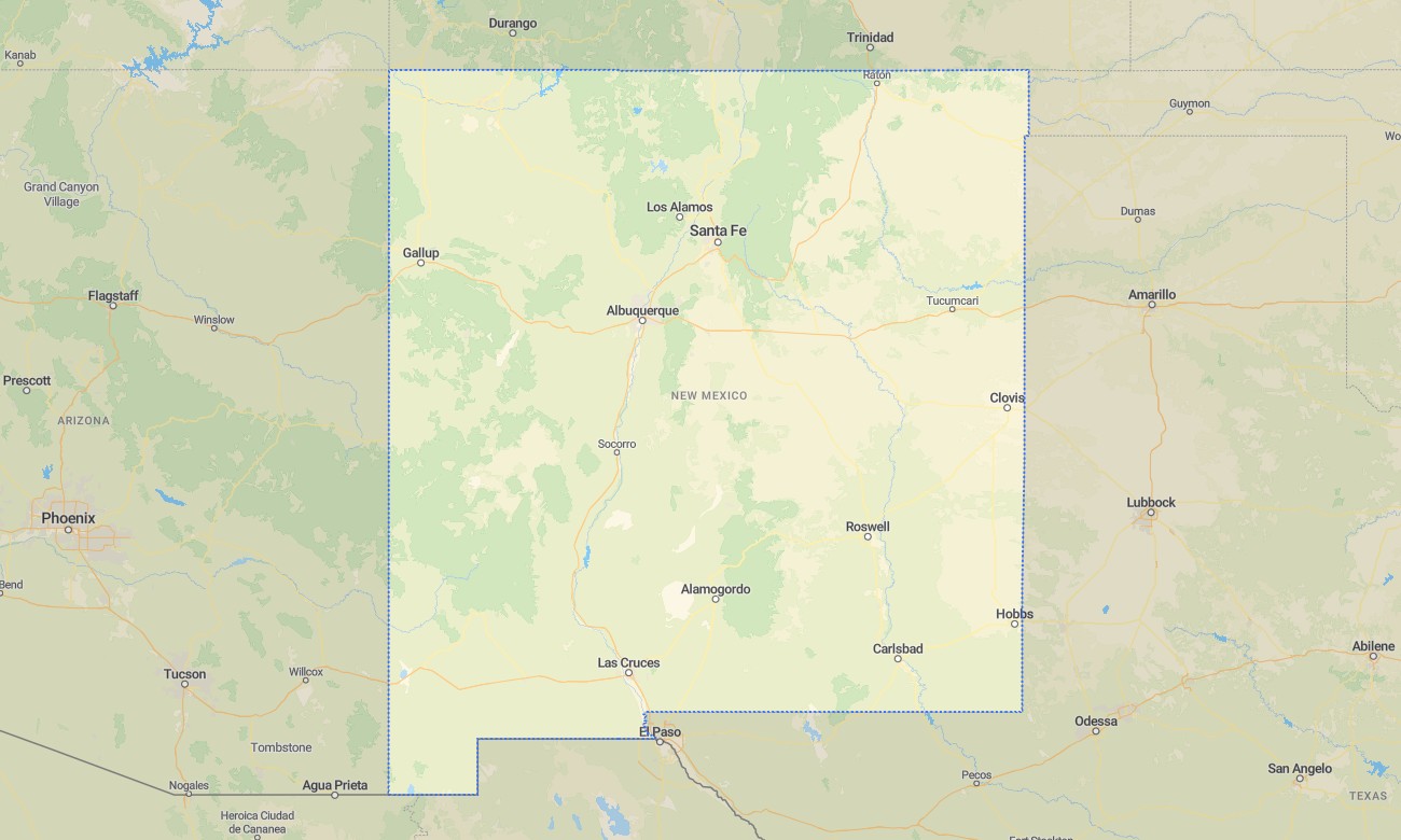 new mexico New Mexico Garmin topographic map - Image 1