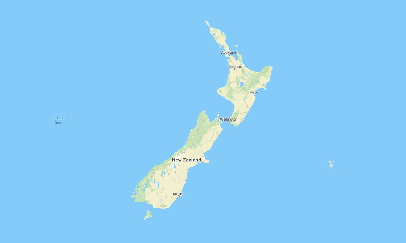 new_zealand_ New Zealand Garmin topographic map - Image 1