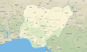 Nigeria Garmin topographic map