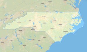 North Carolina Garmin topographic map