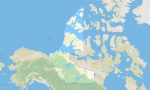 Northwest Territories Garmin topographic map