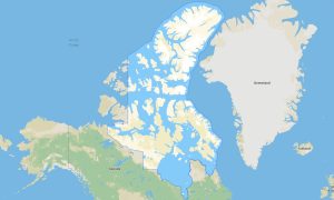Nunavut Garmin topographic map