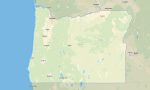 Oregon Garmin topographic map