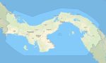 Panama Garmin topographic map