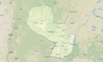 Paraguay Garmin topographic map