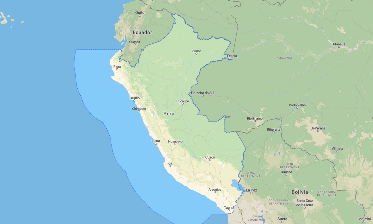 peru Peru Garmin topographic map - Image 1