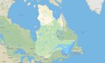 Quebec Garmin topographic map