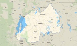 Rwanda Garmin topographic map