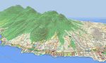 Saint Kitts and Nevis Garmin topographic map - Image 6