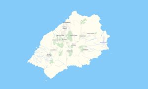 Saint Helena, Ascension and Tristan da Cunha Garmin topographic map