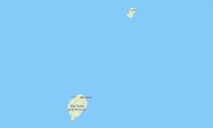 Sao Tome and Principe Garmin topographic map