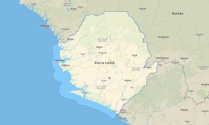 Sierra Leone Garmin topographic map