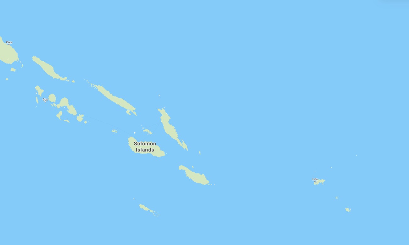 solomon_islands Solomon Islands Garmin topographic map - Image 1