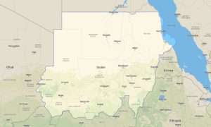 Sudan Garmin topographic map