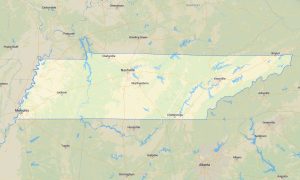 Tennessee Garmin topographic map