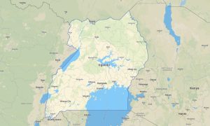 Uganda Garmin topographic map