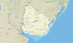 Uruguay Garmin topographic map