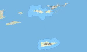 USA Virgin Islands Garmin topographic map