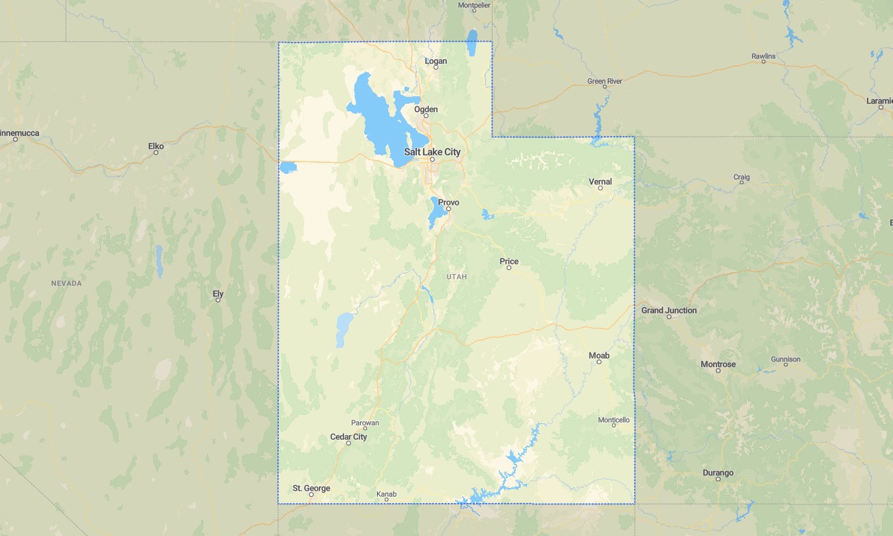 utah Utah Garmin topographic map - Image 1