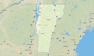 Vermont Garmin topographic map