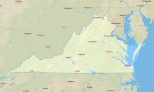 Virginia Garmin topographic map
