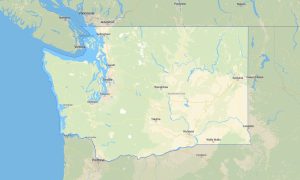 Washington Garmin topographic map
