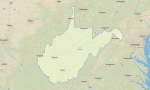 West Virginia Garmin topographic map