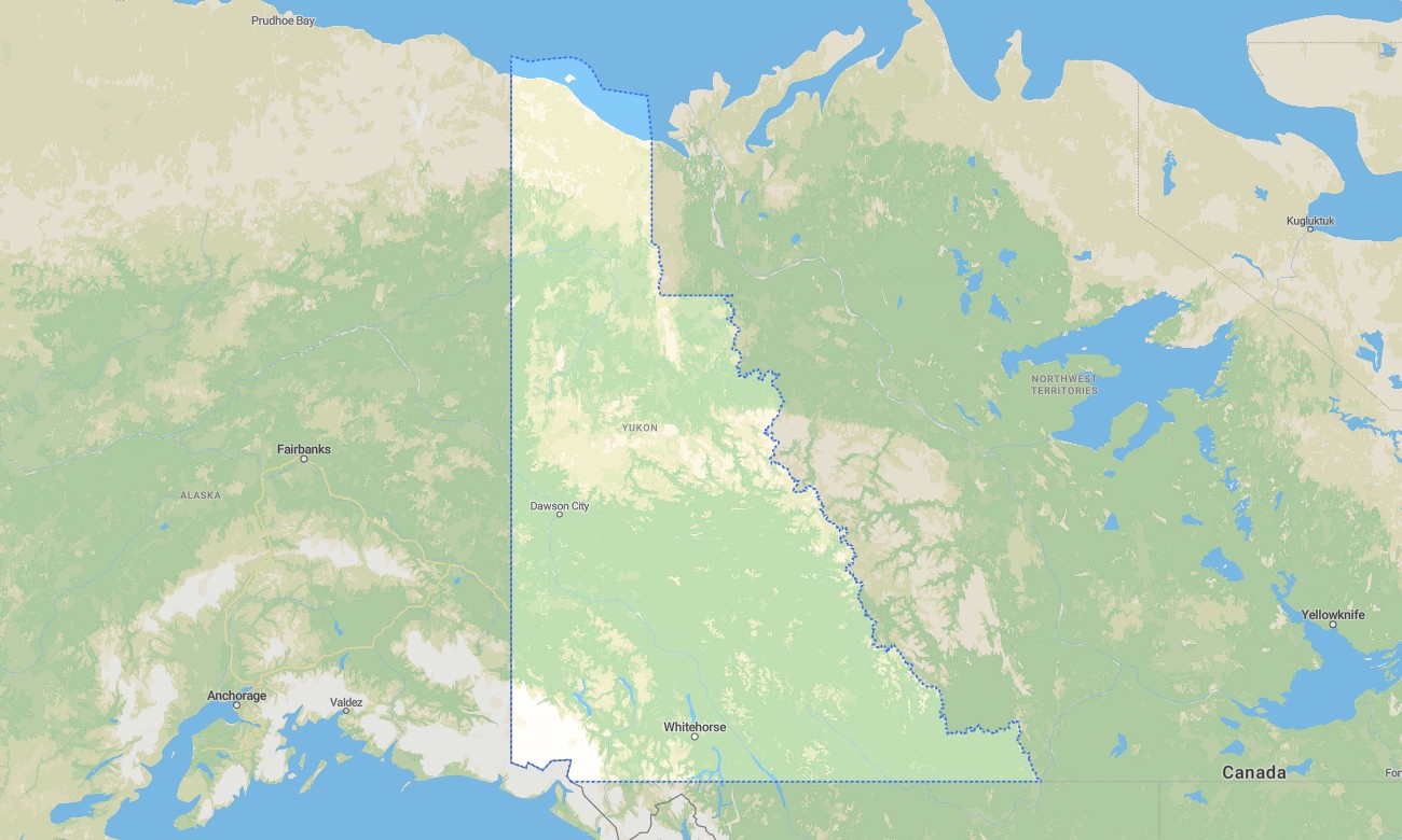 yukon Yukon Garmin topographic map - Image 1