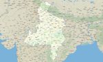 Central India Garmin topographic map