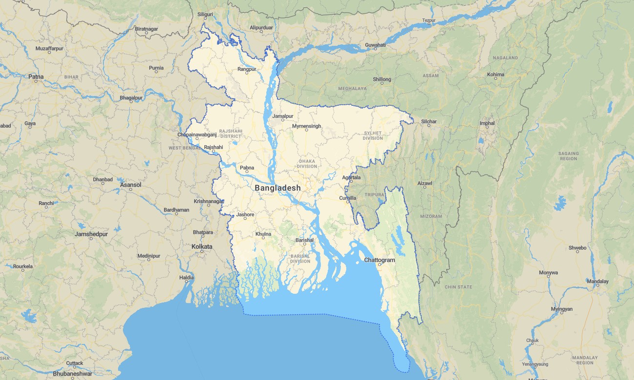 bangladesh Bangladesh Garmin topographic map - Image 1