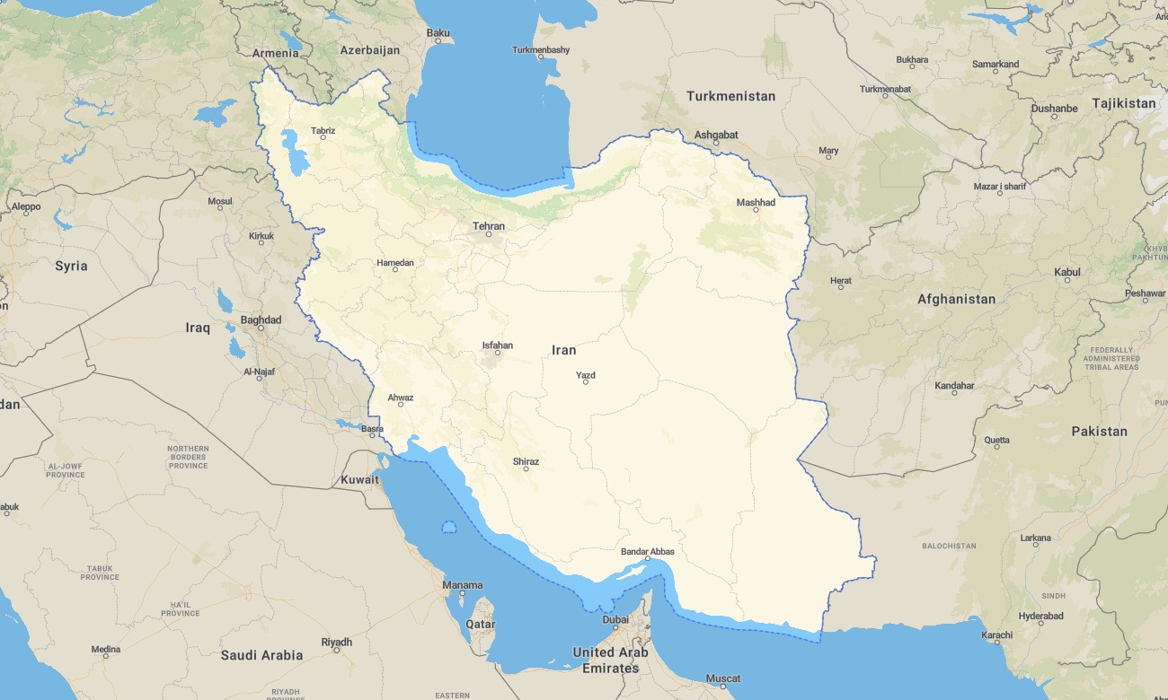 iran Iran Garmin topographic map - Image 1