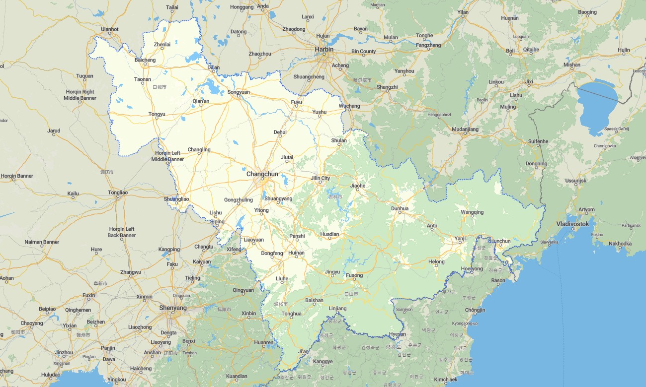 jilin Jilin Garmin topographic map - Image 1