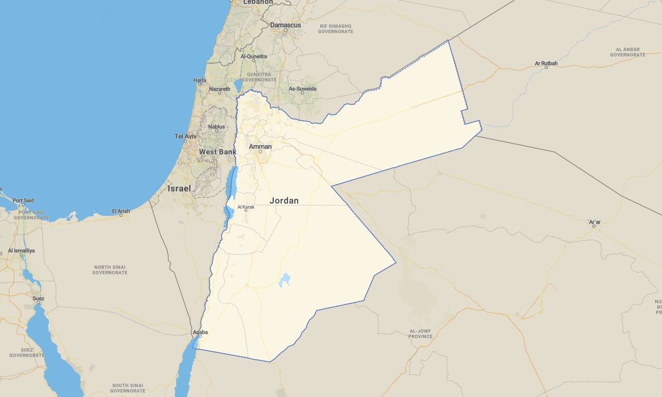 jordan Jordan Garmin topographic map - Image 1