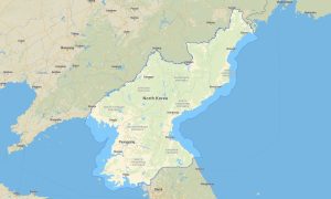 North Korea Garmin topographic map